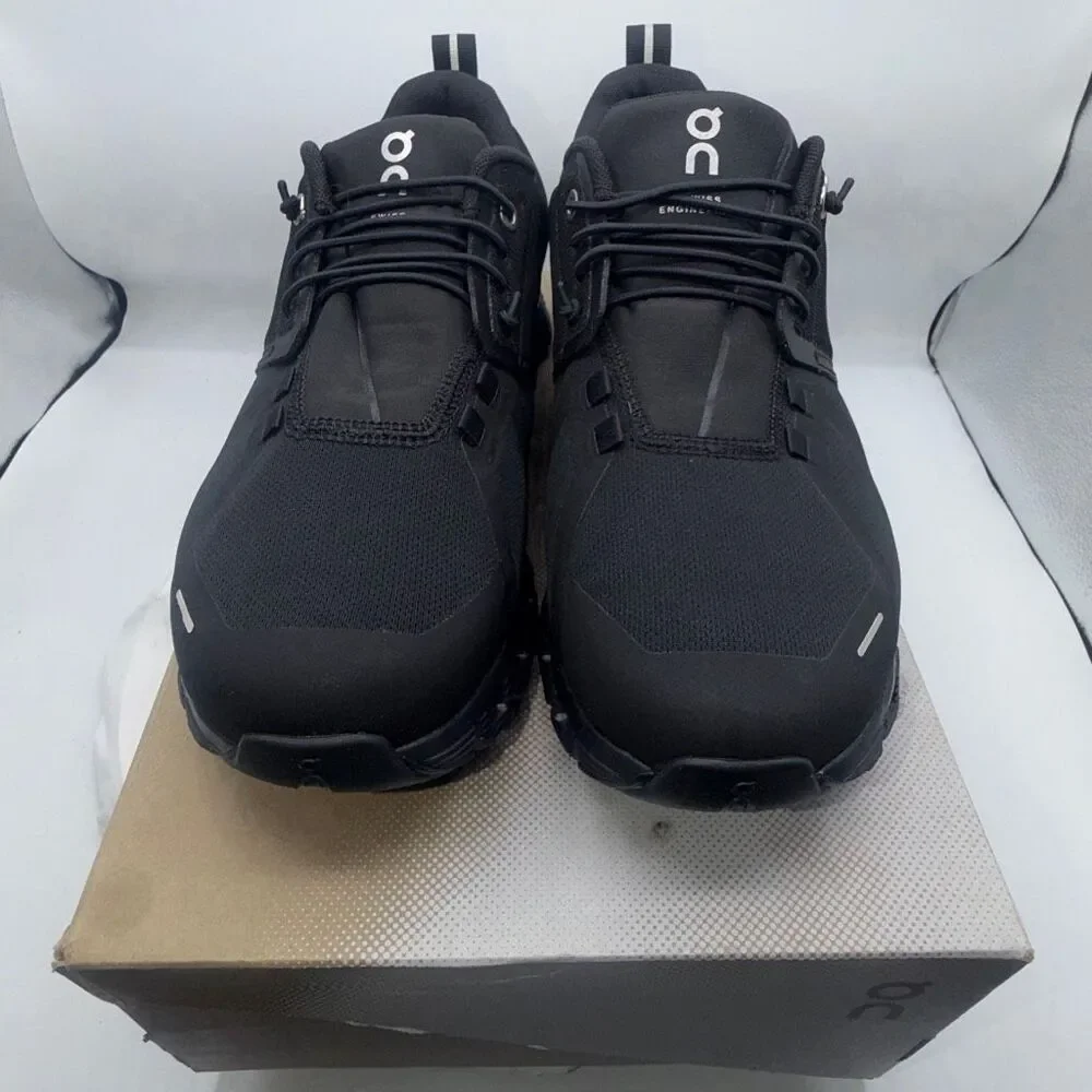 ON CLOUD Cloud 5 Waterproof All Black Sneakers-8.5 NEW! - Picture 5 of 10
